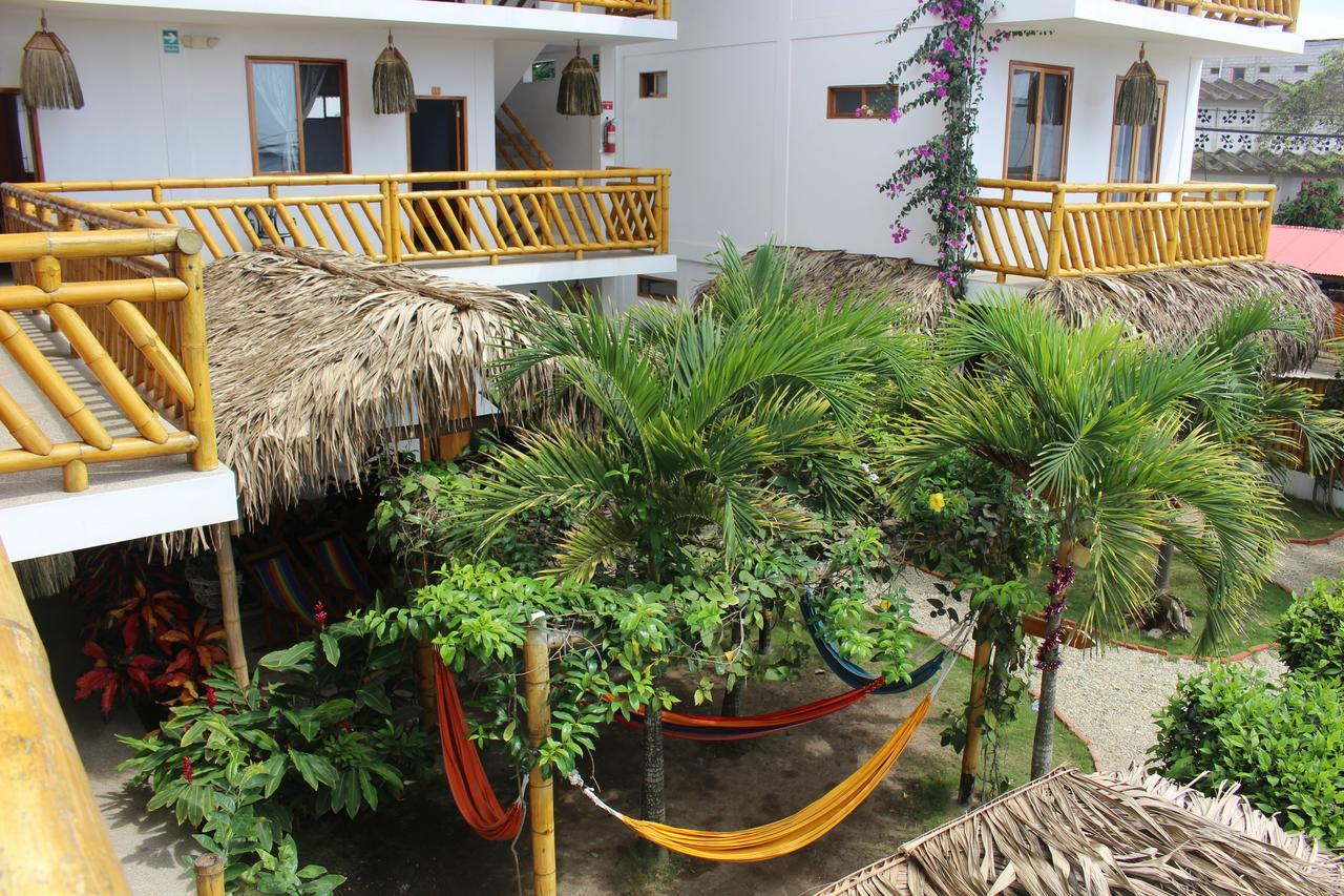 La Mariposa Hostal Olón Buitenkant foto
